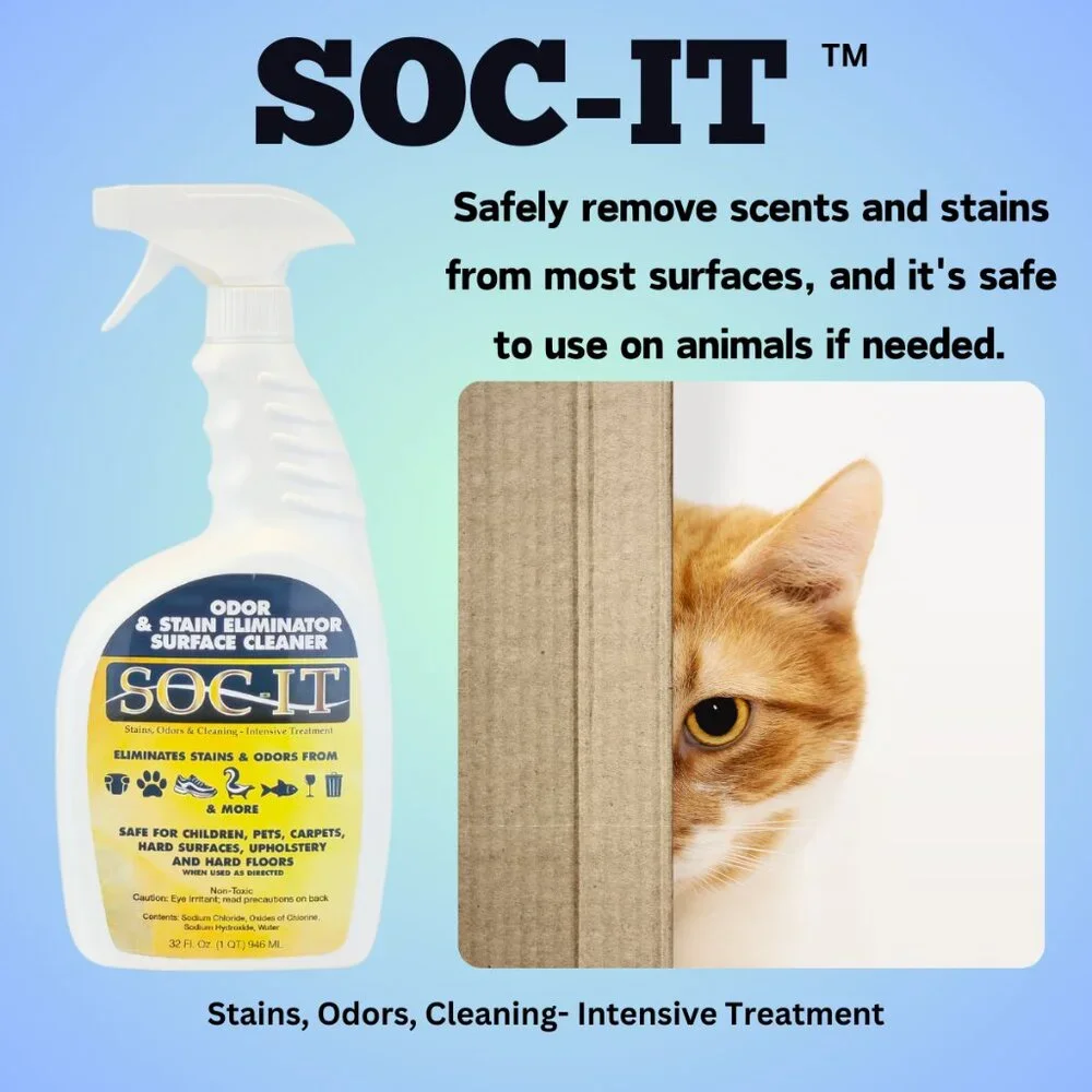 SOC-IT 32oz Deodorizer/Stain remover